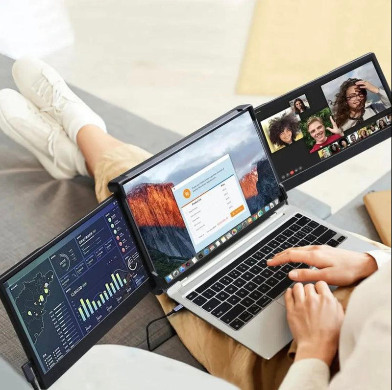 Universal 15-inch Full HD Dual Extender Screens