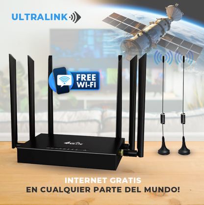 🔥Last Day Promotion 49% OFF - 🔥🌐 Ultra Link Free Wifi Router [UNLIMITED SATELLITE INTERNET]