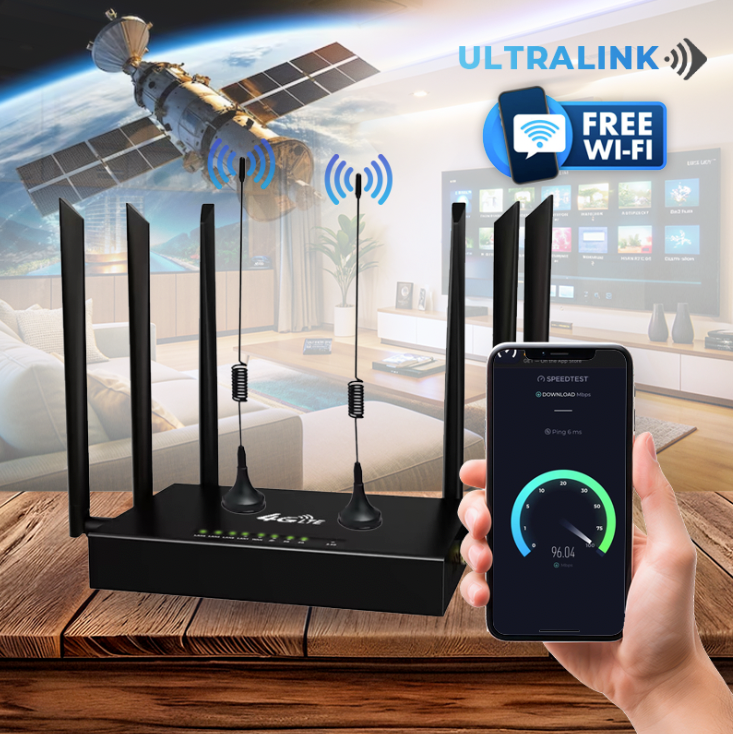 🔥Last Day Promotion 49% OFF - 🔥🌐 Ultra Link Free Wifi Router [UNLIMITED SATELLITE INTERNET]